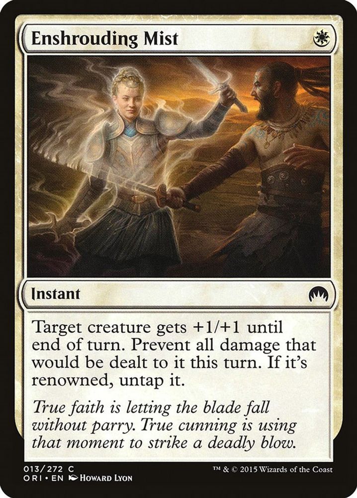 2015 Magic: The Gathering: Magic Origins (ORI) - Enshrouding Mist (#13, Common) (, Near Mint)