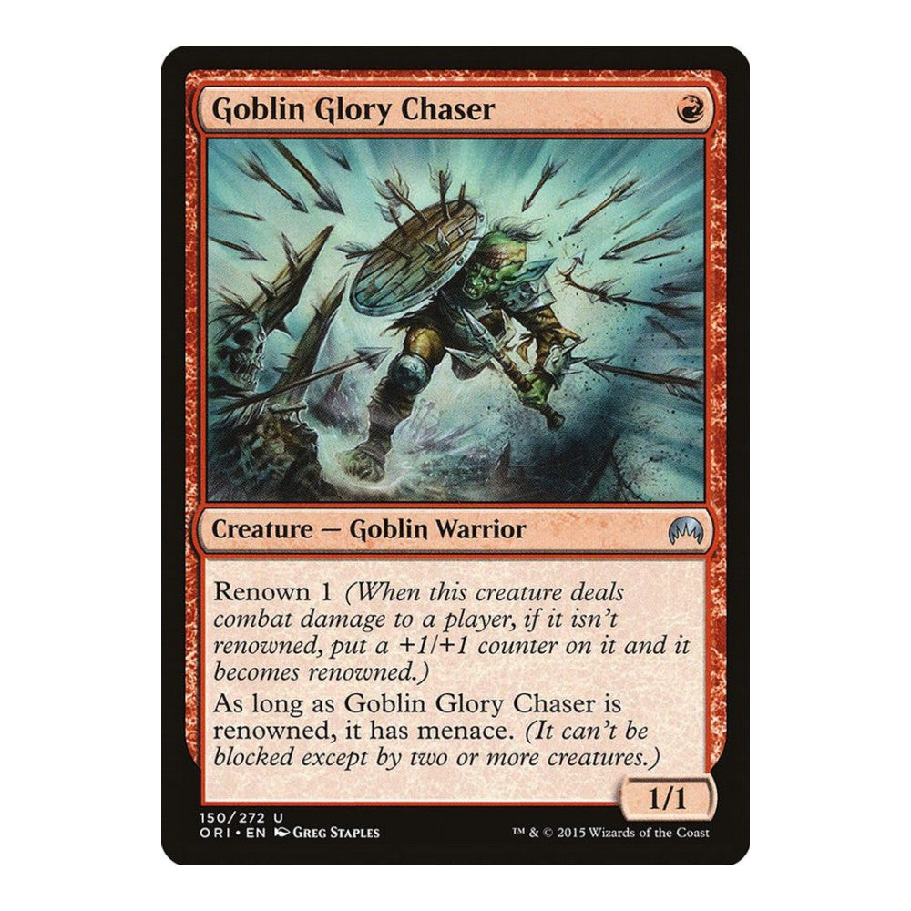 2015 Magic: The Gathering: Magic Origins (ORI) - Goblin Glory Chaser (#150, Uncommon) (, Near Mint)