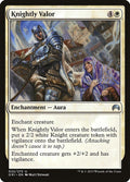 2015 Magic: The Gathering: Magic Origins (ORI) - Knightly Valor (#22, Uncommon) (, Near Mint)