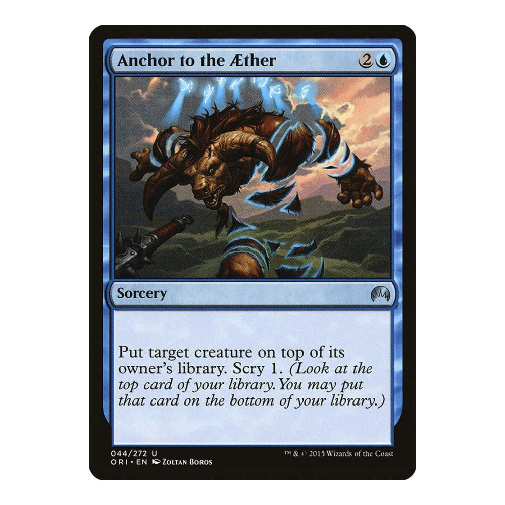 2015 Magic: The Gathering: Magic Origins (ORI) - Anchor to the Aether (#44, Uncommon) (, Near Mint)