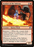 2015 Magic: The Gathering: Magic Origins (ORI) - Acolyte of the Inferno (#128, Uncommon) (, Near Mint)