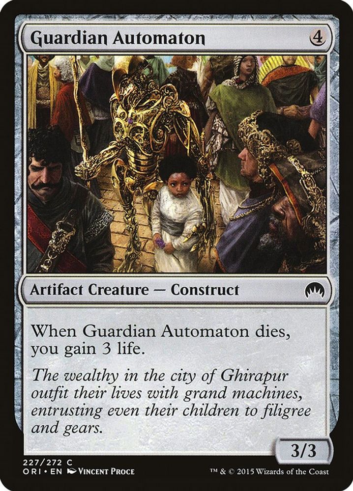 2015 Magic: The Gathering: Magic Origins (ORI) - Guardian Automaton (#227, Common) (, Near Mint)