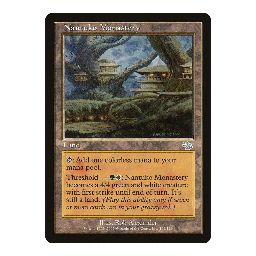 2002 Magic: The Gathering: Judgment (JUD) - Nantuko Monastery (#142, Uncommon) (, Near Mint)