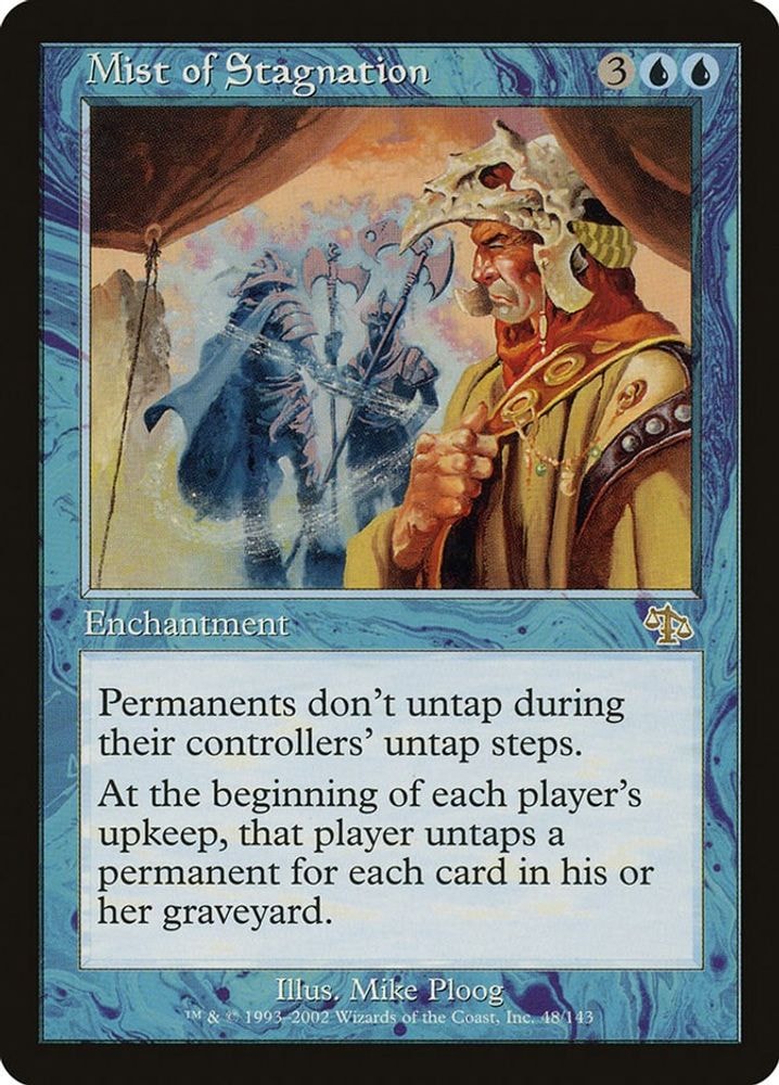 2002 Magic: The Gathering: Judgment (JUD) - Mist of Stagnation (#48, Rare) (, Near Mint)