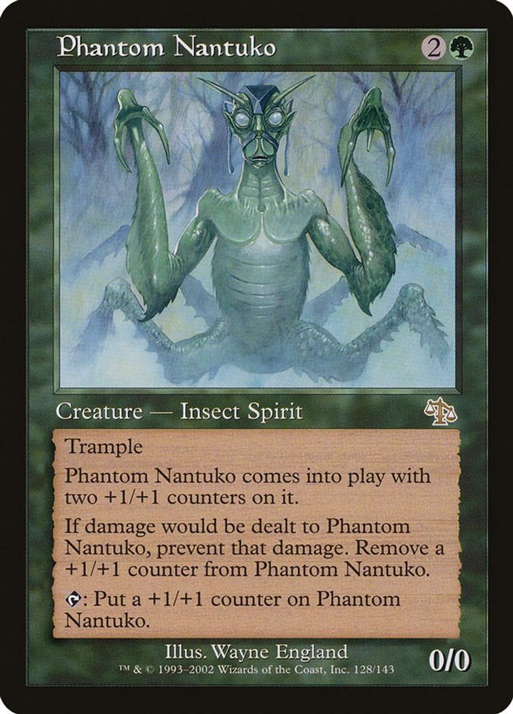 2002 Magic: The Gathering: Judgment (JUD) - Phantom Nantuko (#128, Rare) (, Near Mint)