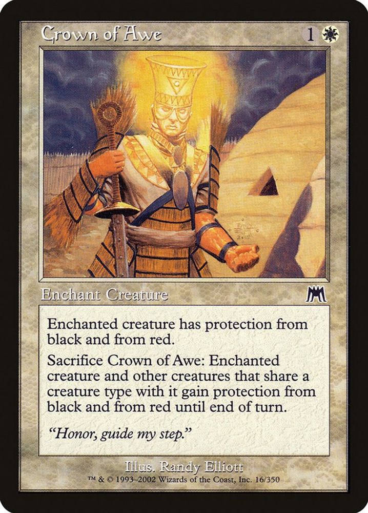 2002 Magic: The Gathering: Onslaught (ONS) - Crown of Awe (#16, Common) (, Near Mint)