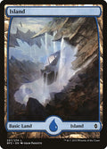 2015 Magic: The Gathering: Battle for Zendikar (BFZ) - Island 257 Full Art (#257, Land) (, Near Mint)