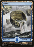 2015 Magic: The Gathering: Battle for Zendikar (BFZ) - Island 258 Full Art (#258, Land) (, Near Mint)