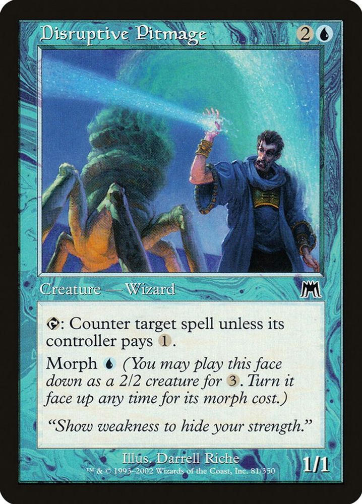 2002 Magic: The Gathering: Onslaught (ONS) - Disruptive Pitmage (#81, Common) (, Near Mint)