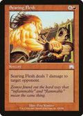 2002 Magic: The Gathering: Onslaught (ONS) - Searing Flesh (#225, Uncommon) (, Near Mint)