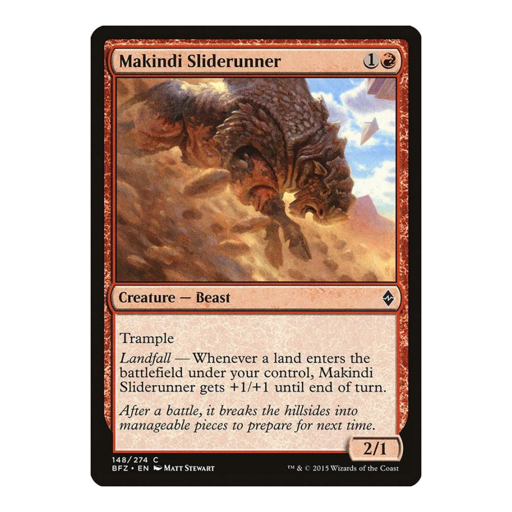 Makindi Sliderunner - Battle for Zendikar () - Near Mint -