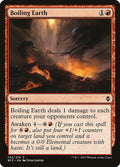 2015 Magic: The Gathering: Battle for Zendikar (BFZ) - Boiling Earth (#142, Common) (, Near Mint)