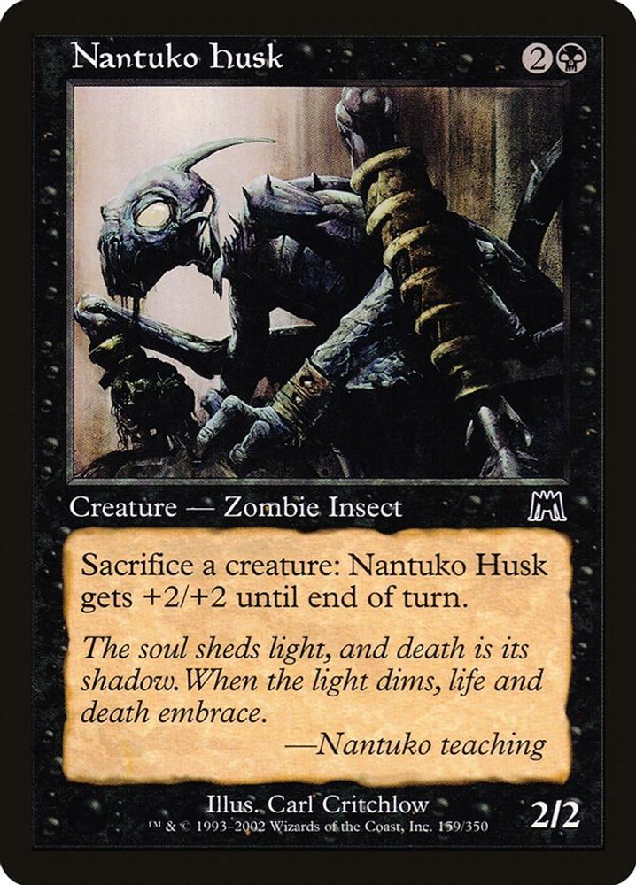 2002 Magic: The Gathering: Onslaught (ONS) - Nantuko Husk (#159, Common) (, Near Mint)