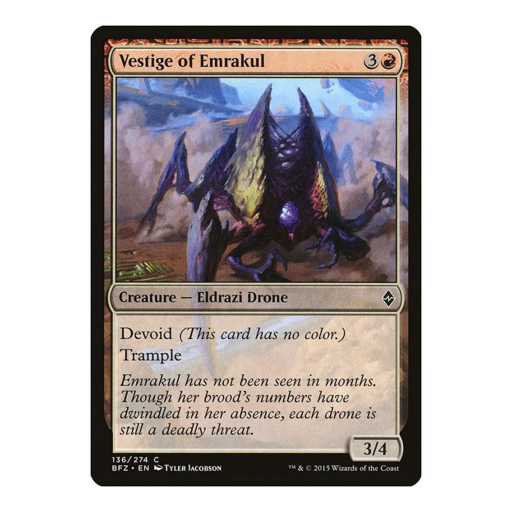 Vestige of Emrakul - Battle for Zendikar () - Near Mint -