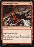 2015 Magic: The Gathering: Battle for Zendikar (BFZ) - Volcanic Upheaval (#161, Common) (, Near Mint)