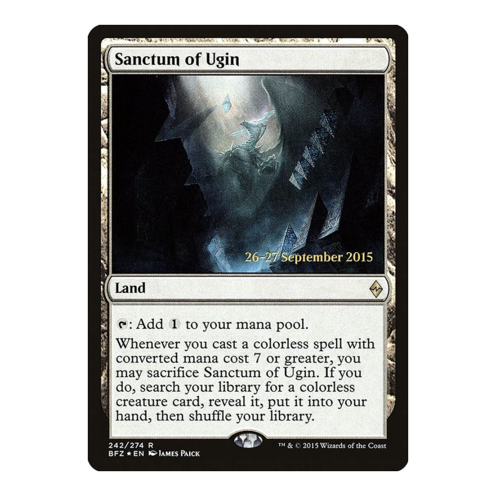 Sanctum of Ugin - Prerelease Cards (Foil) - Near Mint -