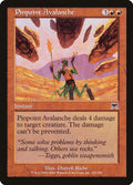 2002 Magic: The Gathering: Onslaught (ONS) - Pinpoint Avalanche (#221, Common) (, Near Mint)