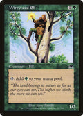 2002 Magic: The Gathering: Onslaught (ONS) - Wirewood Elf (#301, Common) (, Near Mint)