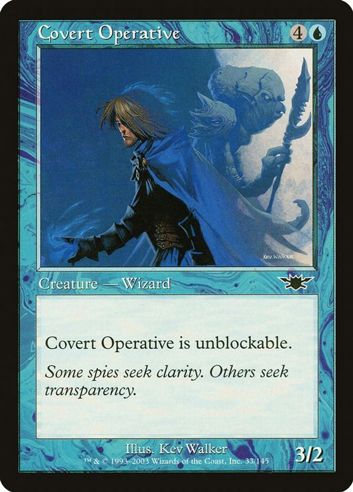2003 Magic: The Gathering: Legions (LGN) - Covert Operative (#33, Common) (, Near Mint)
