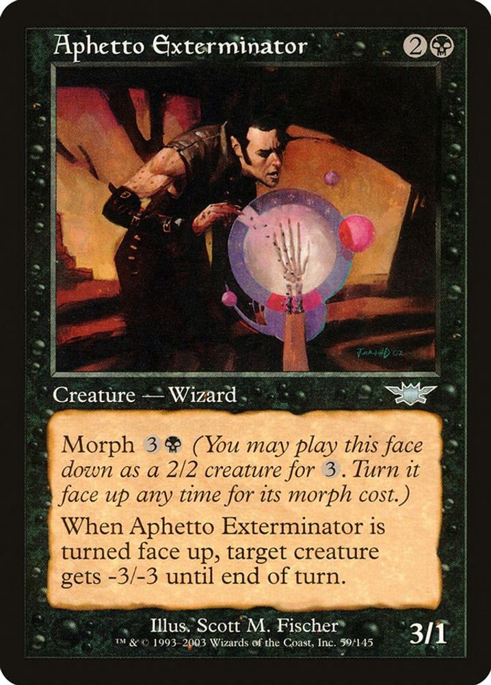 2003 Magic: The Gathering: Legions (LGN) - Aphetto Exterminator (#59, Uncommon) (, Near Mint)