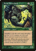 2003 Magic: The Gathering: Legions (LGN) - Feral Throwback (#126, Rare) (, Near Mint)