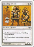 2003 Magic: The Gathering: 8th Edition (8ED) - Standing Troops (#48★, Common) (, Near Mint)