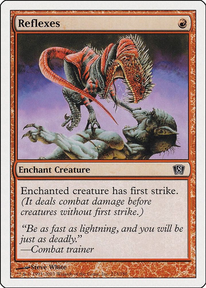 2003 Magic: The Gathering: 8th Edition (8ED) - Reflexes (#213★, Common) (, Near Mint)