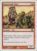 2003 Magic: The Gathering: 8th Edition (8ED) - Sabretooth Tiger (#217★, Common) (, Near Mint)