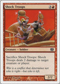 2003 Magic: The Gathering: 8th Edition (8ED) - Shock Troops (#223★, Common) (, Near Mint)