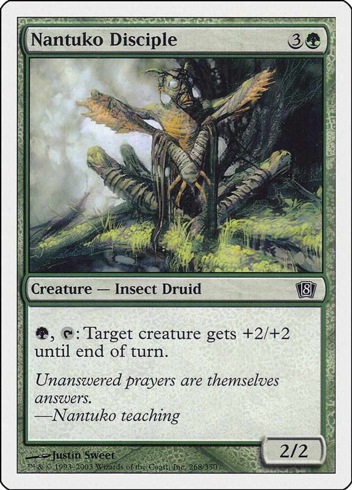 2003 Magic: The Gathering: 8th Edition (8ED) - Nantuko Disciple (#268★, Common) (, Near Mint)