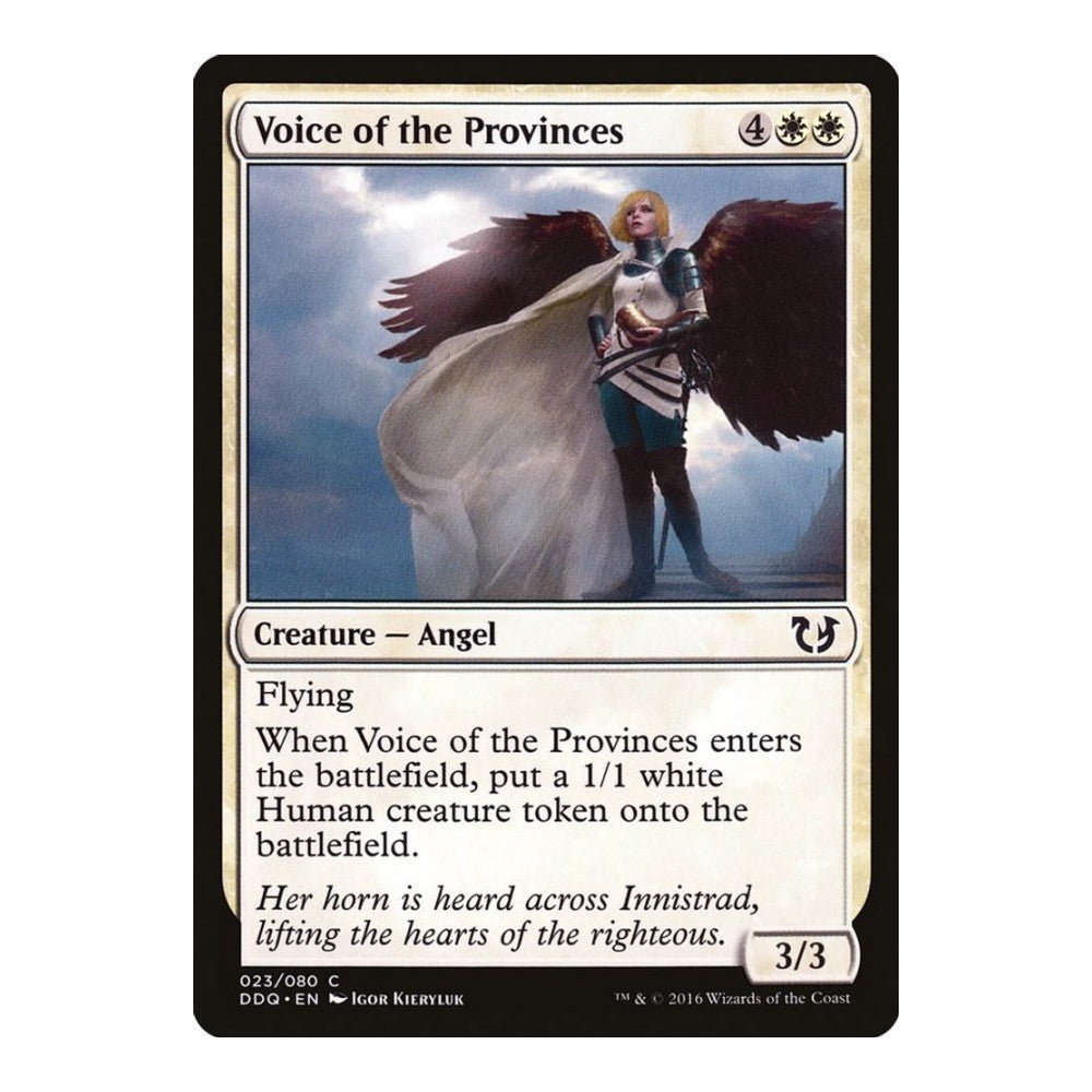 2016 Magic: The Gathering: Duel Decks: Blessed vs. Cursed (DDQ) - Voice of the Provinces (#23, Common) (, Near Mint)