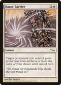 2003 Magic: The Gathering: Mirrodin (MRD) - Razor Barrier (#17, Common) (, Near Mint)