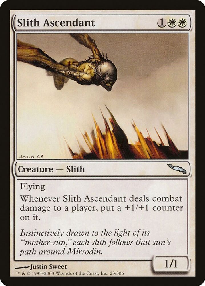 2003 Magic: The Gathering: Mirrodin (MRD) - Slith Ascendant (#23, Uncommon) (, Near Mint)