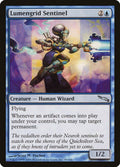 2003 Magic: The Gathering: Mirrodin (MRD) - Lumengrid Sentinel (#40, Uncommon) (, Near Mint)
