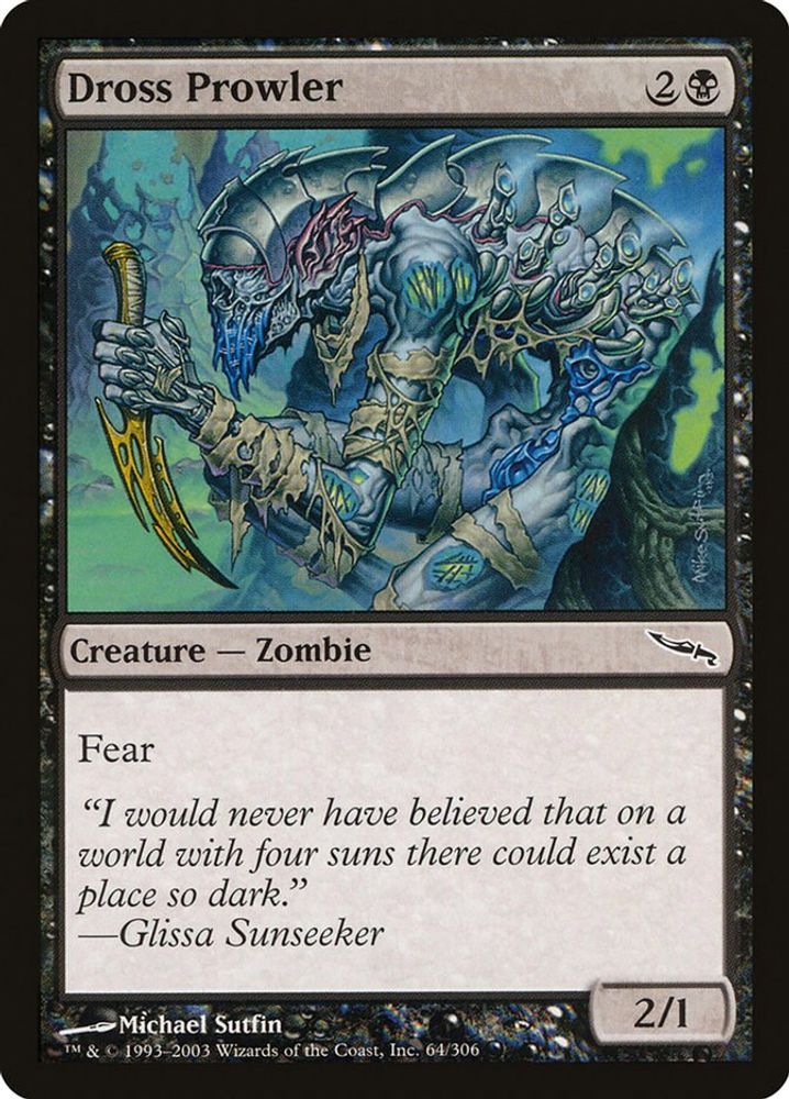 2003 Magic: The Gathering: Mirrodin (MRD) - Dross Prowler (#64, Common) (, Near Mint)