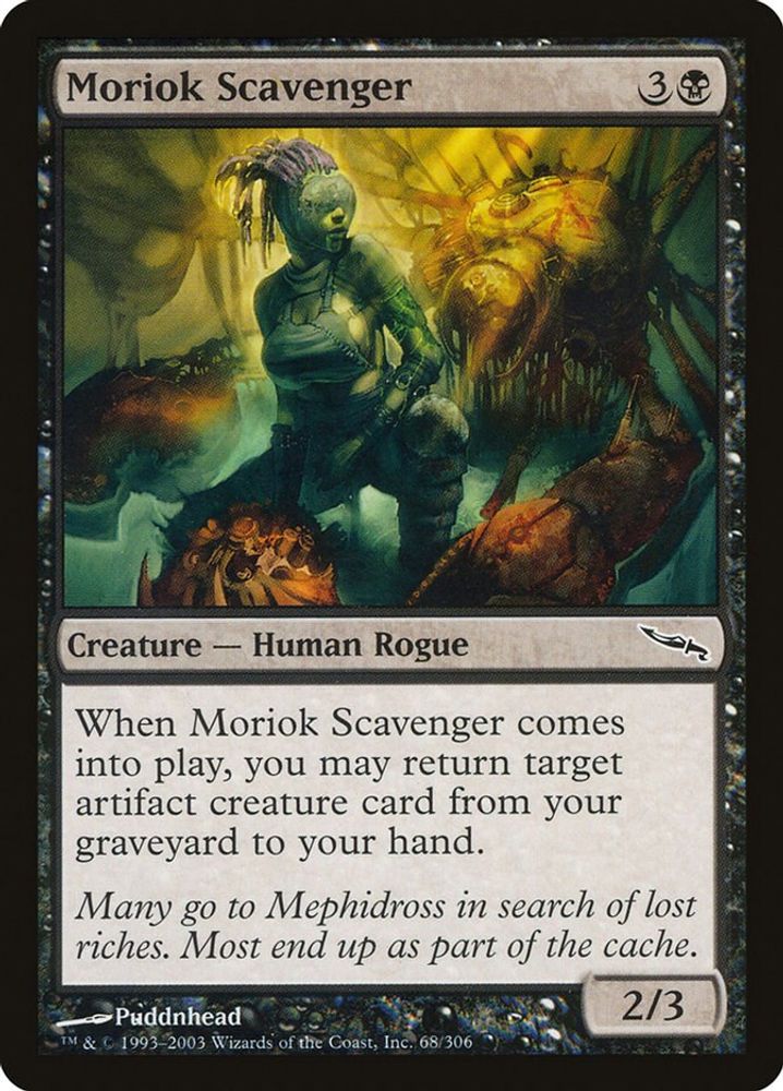 2003 Magic: The Gathering: Mirrodin (MRD) - Moriok Scavenger (#68, Common) (, Near Mint)