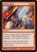 2003 Magic: The Gathering: Mirrodin (MRD) - Molten Rain (#101, Common) (, Near Mint)