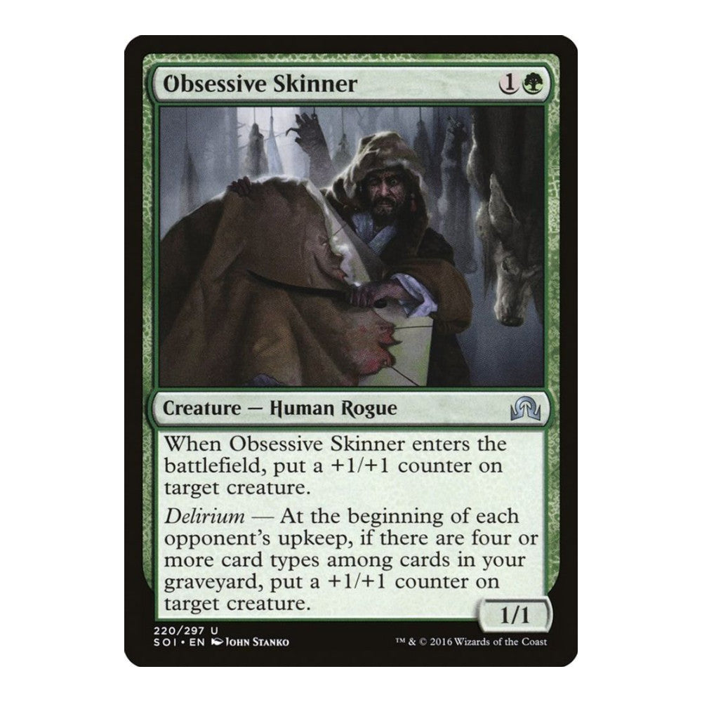 Obsessive Skinner - Shadows over Innistrad () - Near Mint -