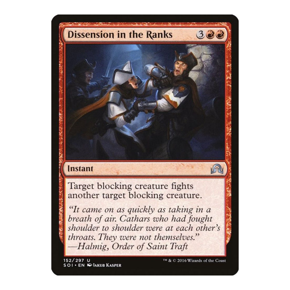 Dissension in the Ranks - Shadows over Innistrad () - Near Mint -