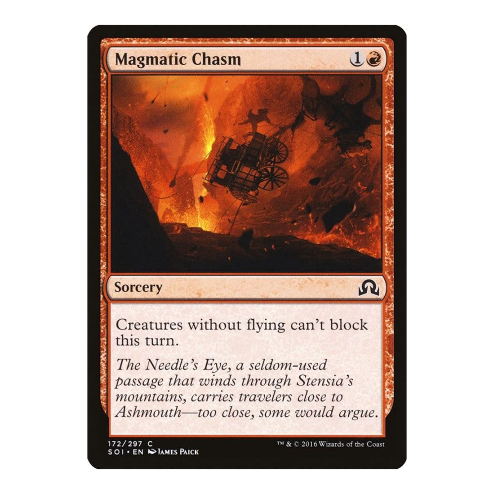 Magmatic Chasm - Shadows over Innistrad () - Near Mint -