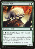 2016 Magic: The Gathering: Shadows over Innistrad (SOI) - Quilled Wolf (#222, Common) (, Near Mint)