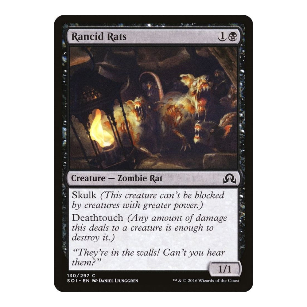 Rancid Rats - Shadows over Innistrad () - Near Mint -