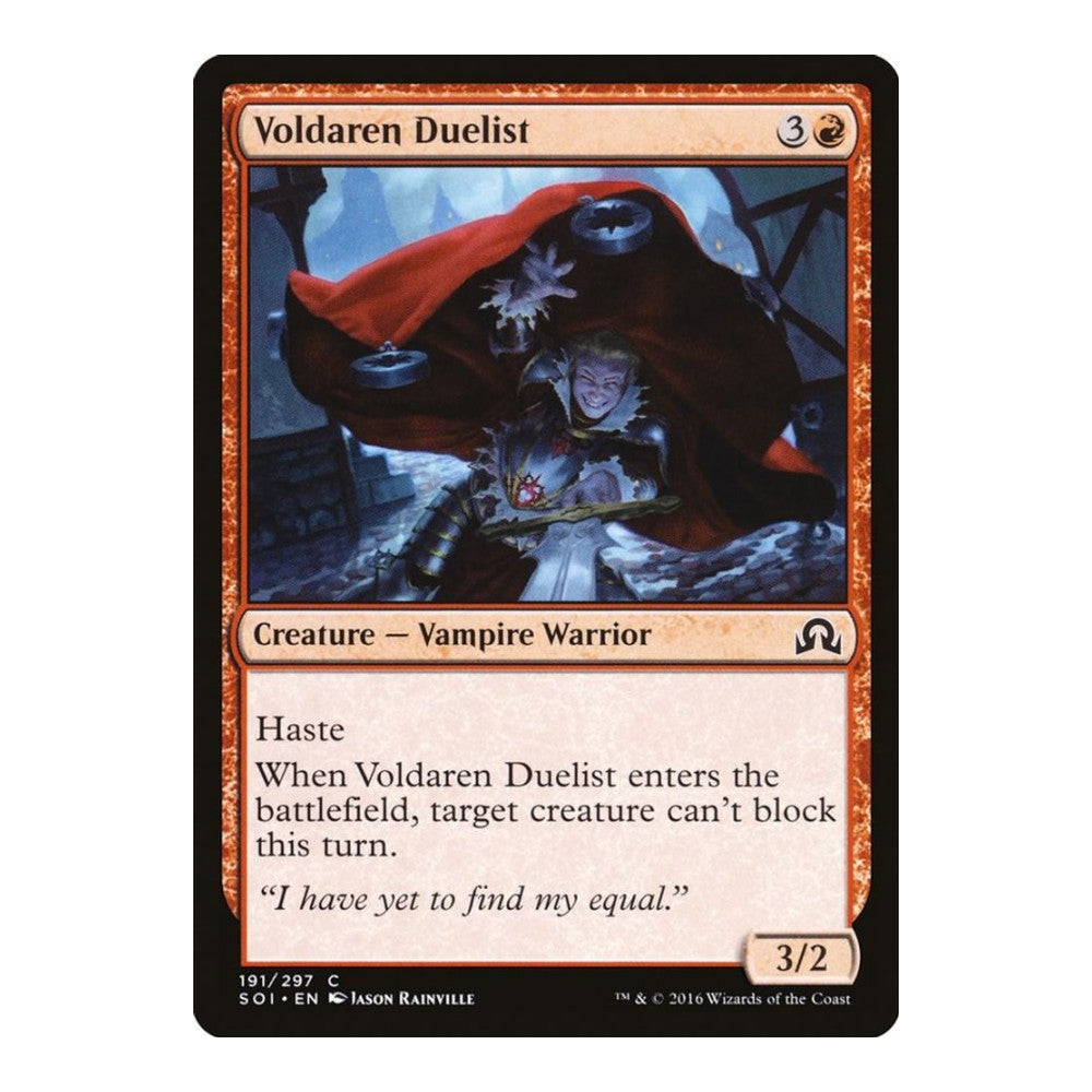 Voldaren Duelist - Shadows over Innistrad () - Near Mint -