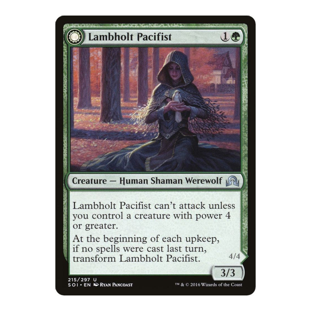 Lambholt Pacifist - Shadows over Innistrad () - Near Mint -