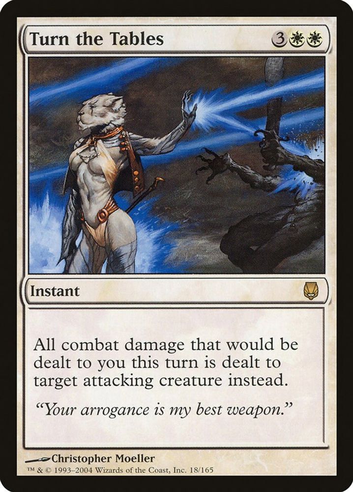 2004 Magic: The Gathering: Darksteel (DST) - Turn the Tables (#18, Rare) (, Near Mint)