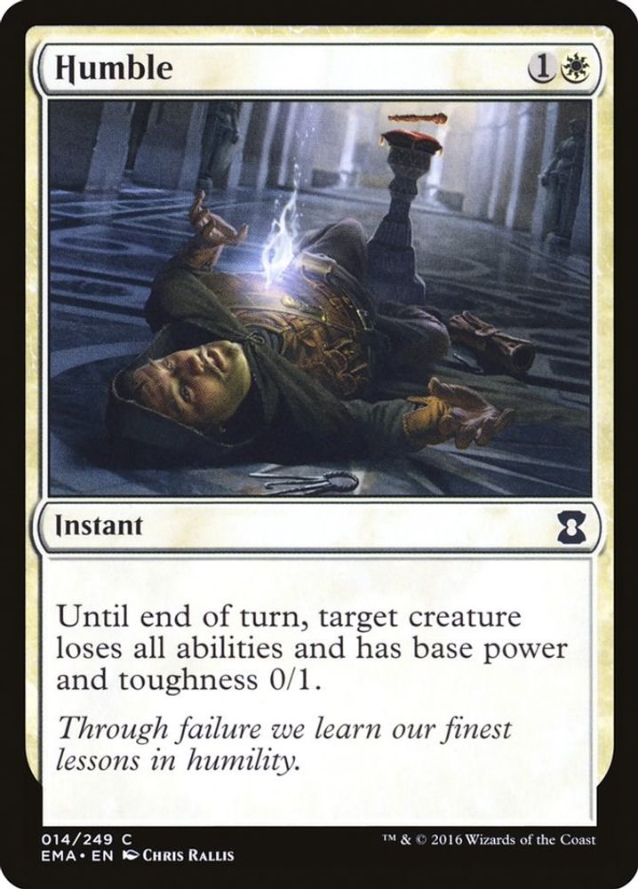2016 Magic: The Gathering: Eternal Masters (EMA) - Humble (#14, Common) (, Near Mint)