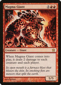 2004 Magic: The Gathering: Fifth Dawn (5DN) - Magma Giant (#72, Rare) (, Near Mint)