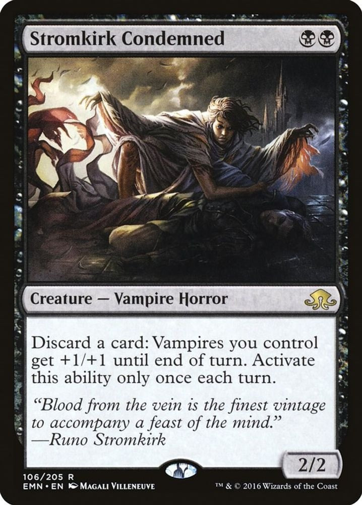 2016 Magic: The Gathering: Eldritch Moon (EMN) - Stromkirk Condemned (#106, Rare) (, Near Mint)