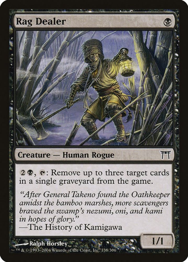 2004 Magic: The Gathering: Champions of Kamigawa (CHK) - Rag Dealer (#138, Common) (, Near Mint)