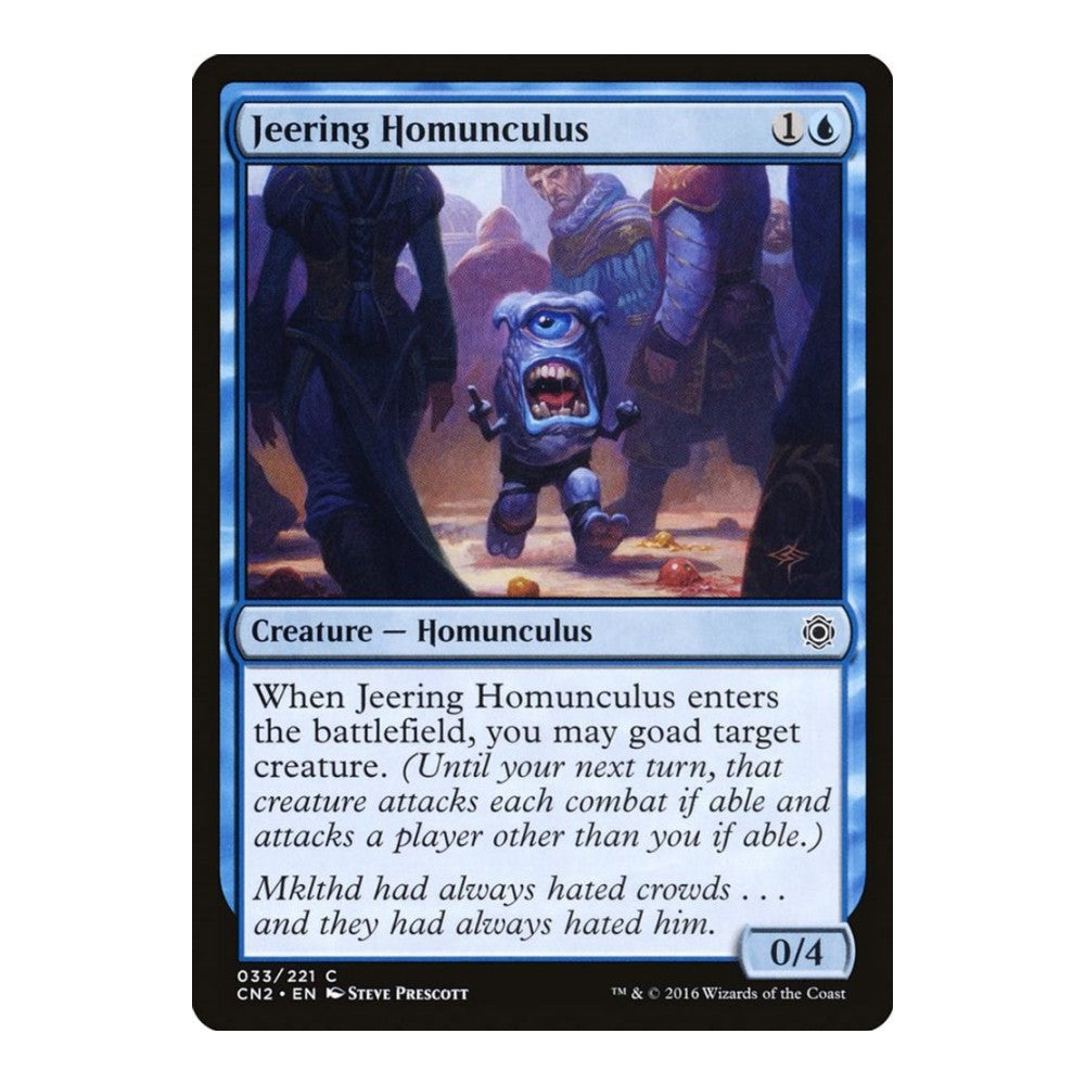 2016 Magic: The Gathering: Conspiracy: Take the Crown (CN2) - Jeering Homunculus (#33, Common) (, Near Mint)